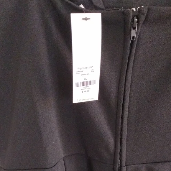 Francesca's Angie Sweetheart Strappy Jumpsuit. Size XL - Picture 9 of 12